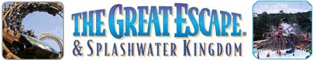 CLICK HERE TO GO TO THE GREAT ESCAPE AND SPLASHWATER KINGDOM - LAKE GEORGE NEW YORK